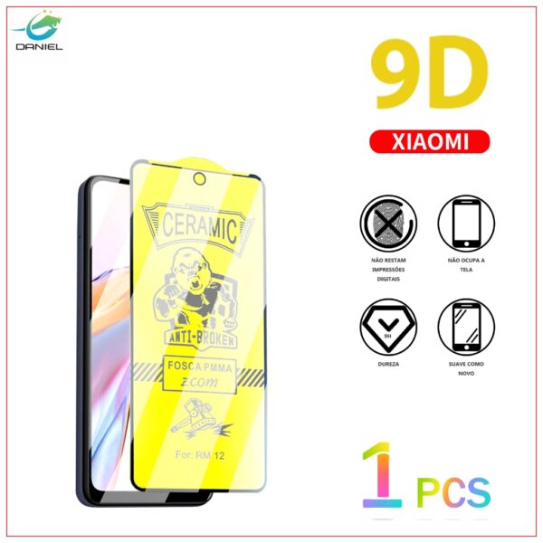 Película KIT 1 Premium Xiaomi POCO M3 POCO X3 POCO M4 POCO M5 POCO F4 POCO X5 POCO C40 Cerâmic Fosca Película protetora