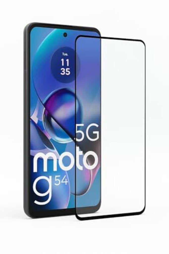 Película Protetora de Cerâmica para MOTO G54 – Anti-Riscos, Alta Sensibilidade, Cobertura Total