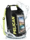 Pelican Marine IP68 Bolsa seca à prova d'água 5L - Mochila impermeável com capa/bolsa para celular - Acessórios de barco e caiaque - Essenciais para acampamento, natação, praia, pesca, rafting, viagem
