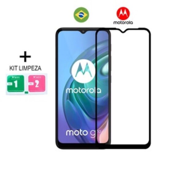 Pelicula Frontal De Gel 5d Transparente Borda Preta Para Motorola Moto G10/ G20 /moto G30/moto G10 Play/ E7 Power/ E7 Plus/ Moto G50/ Moto G10 Power/ G9 Play