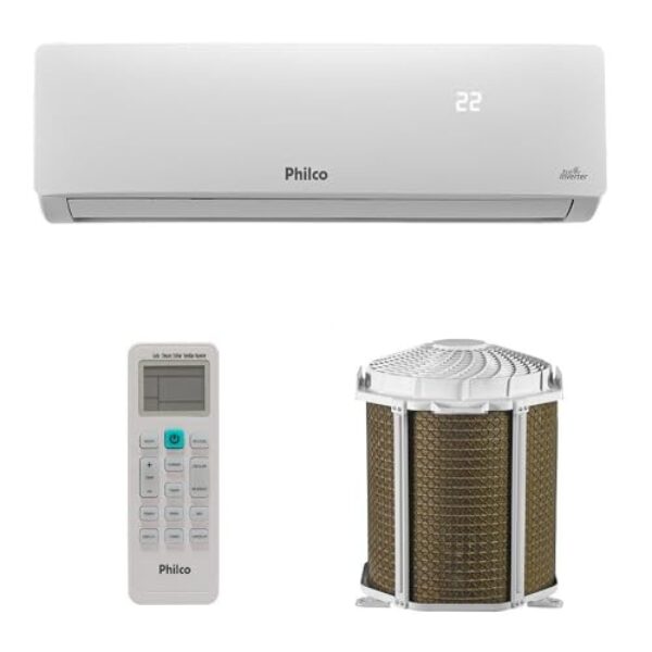 Philco - Ar-Condicionado Split 12000 BTUs Quente e Frio Philco, Inverter - PAC12QC