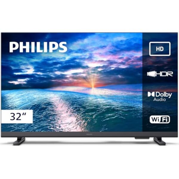 PHILIPS, Smart TV, 32" HD, 32PHG6910/78, HDR10, HDMI, USB, Dolby Audio, Wi-Fi