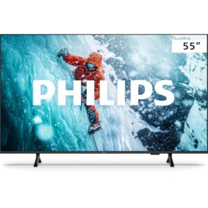 PHILIPS Smart TV, 55" 4K, 55PUG7300, Comando de Voz, Bluetooth, HDR, Dolby Atmos, HDMI, USB, Wi-Fi