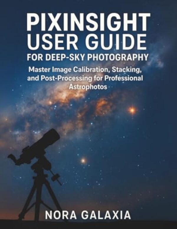 PIXINSIGHT USER GUIDE FOR DEEP-SKY PHOTOGRAPHY: Master Image Calibration, Stacking, and Post-Processing for Professional Astrophotos