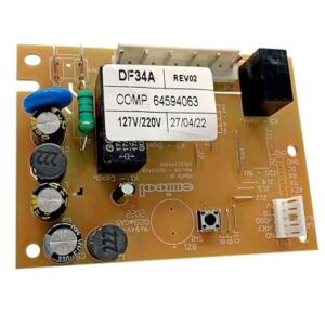 Placa Eletrônica Potência Controladora Digital de Processo Compatível com Refrigerador DF34A – Bivolt