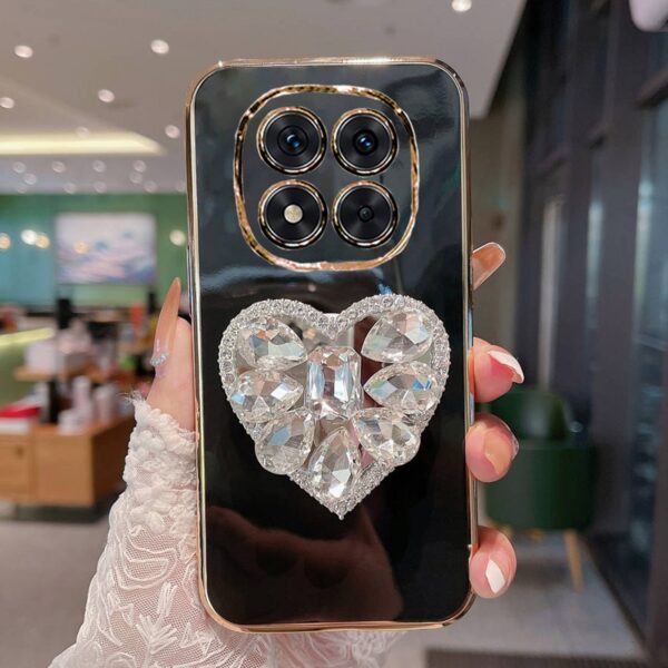 POCO X7 5G POCO X7 Pro 5G POCO M7 Pro 4G Capa Macia De Silicone Com Strass capinha