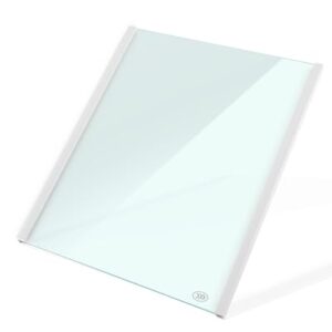 Prateleira de vidro para geladeira DA97-20645A atualizada adequada para prateleira de geladeira Samsung RS27T5200SR/AA RS27T5200SG/AA RS27T5201SR/AA RS27T5561SR/AA RS28A500ASR/AA, prateleira de vidro