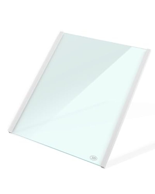 Prateleira de vidro para geladeira DA97-20645A atualizada adequada para prateleira de geladeira Samsung RS27T5200SR/AA RS27T5200SG/AA RS27T5201SR/AA RS27T5561SR/AA RS28A500ASR/AA, prateleira de vidro