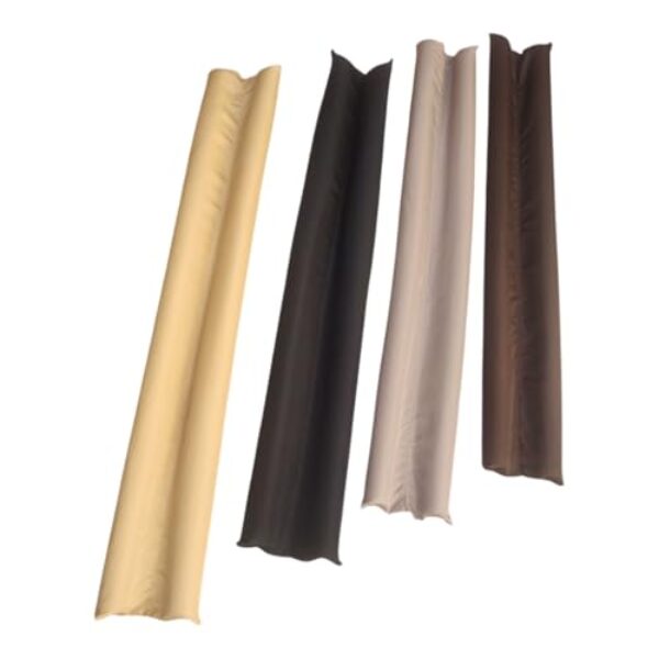 Protetor De Porta Contra Poeira, Insetos E PeçOnhentos | Vedador Para Fresta Que Impede A SaíDa Do Ar Condicionado(5 unidades 70cm,Cáqui)