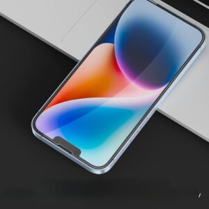 Protetor de tela compatível com iPhone 14 Plus, compatível com iPhone 13 Pro Max, 6,7 polegadas, pacote com 3, vidro temperado premium de 0,26 mm, dureza 9H, filme 2,5D, fácil instalação, 6,7