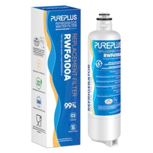 PUREPLUS Filtro de água BORPLFTR50 para geladeira Bosch 11025825 Ultra Clarity Pro, compatível com 12033030, 12028325, 11025825, BORPLFTR55, WFC100MF, B36CT80SNS, B36CL80ENS, 1 pacote