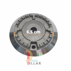 Queimador Difusor Semi- Rápido Médio C/ Aba Original Fogão Cooktop Fischer