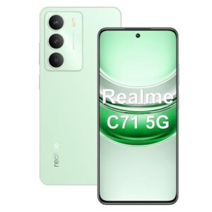 Realme C71 5G Smartphone 8GB RAM 256GB ROM Tela de 6.67" 120Hz, 5000mAh Batteria Octa Core Dual SIM (Verde)