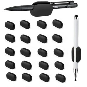 Rgar Porta-lápis, suporte de caneta de silicone, suporte de caneta stylus, armazenamento de lápis, suportes de caneta de silicone para prancheta, suporte de caneta pegajoso para mesa, material de