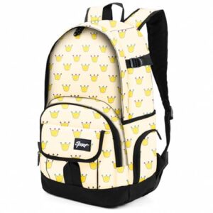rickyh style Mochila escolar de viagem para homens e mulheres, mochila leve para faculdade com compartimentos para laptop