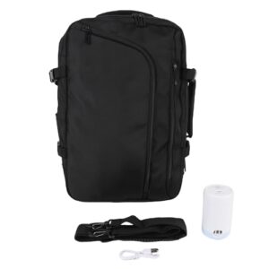 RiToEasysports Mochila a Vácuo, Mochila para Laptop Expansível à Prova de Chuva de Pano Oxford de 35L Com Bomba de Compressão a Vácuo para Viagens e Trabalho de Negócios