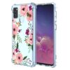 RRXSYXL Capa para Samsung M30S, Samsung M21, Samsung M21S com estampa floral transparente, capa macia à prova de choque para Galaxy M30S, Galaxy M21, Galaxy M21S, flor de cerejeira