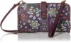 Sakroots Bolsa tiracolo para smartphone Artist Circle em sarja ecológica, alça removível, Tapeçaria Violeta World, One Size