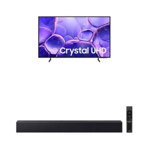 Samsung Combo Smart TV 43" Crystal UHD 4K U8100F + Soundbar HW-B400F
