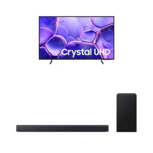 Samsung Combo Smart TV 43" UHD 4K U8100F + Soundbar Samsung HW-B450F