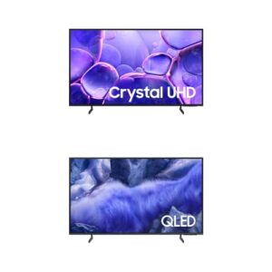 Samsung Combo Smart TV 50" UHD 4K U8100F + Samsung Vision AI TV 43" QLED Ultra 4K QEF1