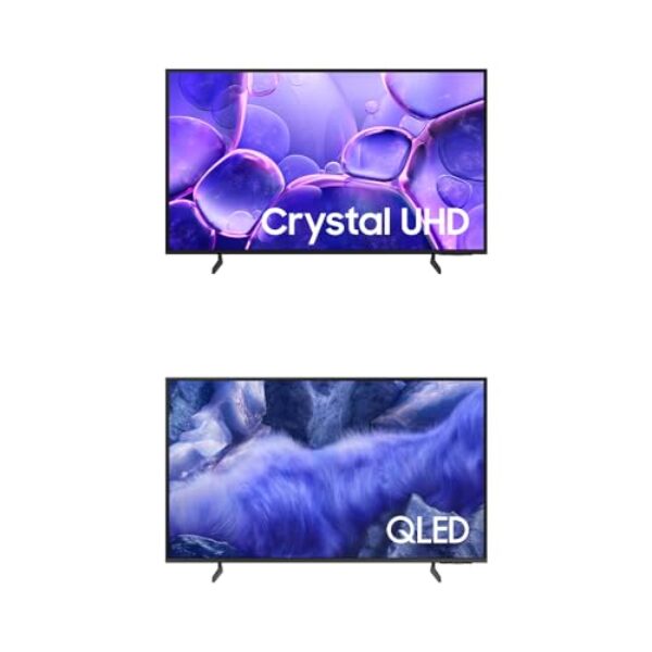 Samsung Combo Smart TV 50" UHD 4K U8100F + Samsung Vision AI TV 43" QLED Ultra 4K QEF1