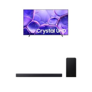 Samsung Combo Smart TV 58" Crystal UHD 4K U8500F 2025 + Soundbar Samsung HW-B450F