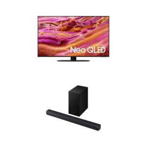 Samsung Combo Vision AI TV 43" NEO QLED 4K QN90F + Soundbar HW-B450F