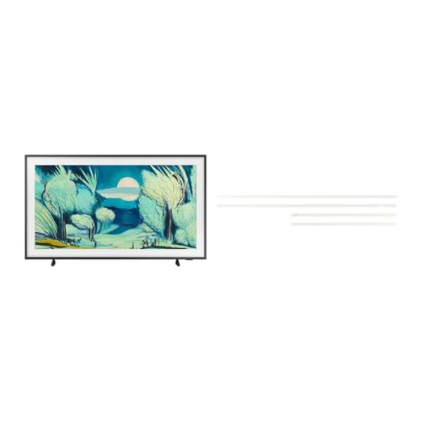 Samsung Combo Vision AI TV 55" The Frame 4K LS03F 2025 + Moldura para Smart TV 55" The Frame cor branco