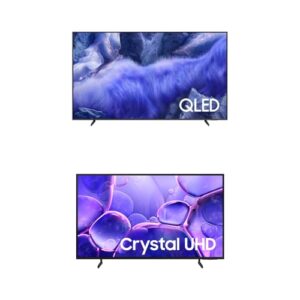 Samsung Combo Vision AI TV 75" QLED Ultra 4K QEF1 + Samsung Smart TV 50" UHD 4K U8100F