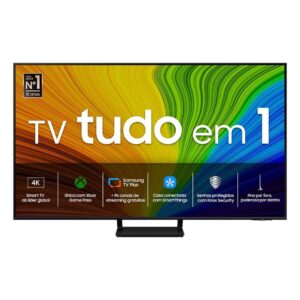 Samsung Smart TV 75 polegadas QLED 4K 75Q70D, Processador com AI, Painel até 120Hz, Design AirSlim