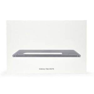 Samsung Tablet Android Galaxy Tab S10 FE 256 GB WiFi, tela grande, bateria de longa duração, processador Exynos 1580, IP68, S Pen para anotações, versão latino-americana - (cinza)