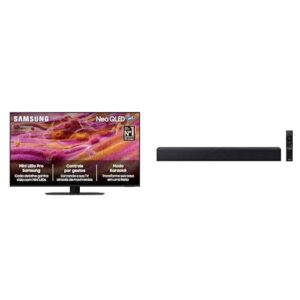 Samsung Vision AI TV 43" NEO QLED 4K QN90F 2025 + Soundbar B-Series HW-B400F 2.0 canais Woofer integrado 2026
