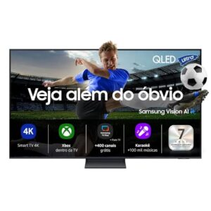 Samsung Vision AI TV 50" QLED Ultra 4K Q8F 2025, Pontos Quânticos, Processador com AI, Xbox Cloud Gaming