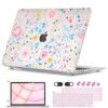 Seanai Capa para MacBook Pro 13 polegadas modelo M2 M1 A2338 A2251 A2289 A2159 A1989 A1706 lançado em 2023-2016, capa rígida de plástico padrão para Mac Pro 13 polegadas Touch Bar serve para Touch ID