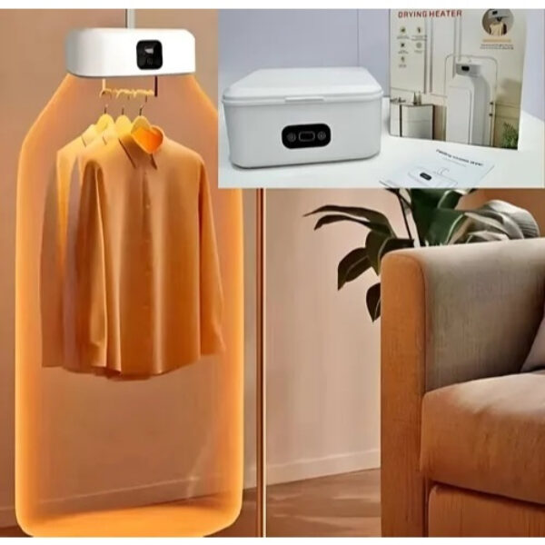 Secador Inteligente de Roupas com Controle de Temperatura e Proteção Antibacteriana 110V / 220V