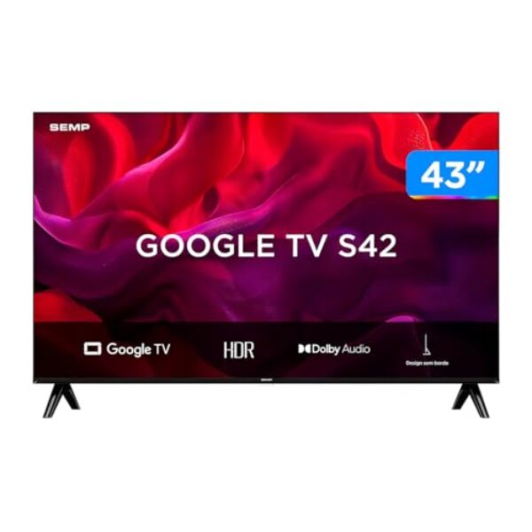 SEMP SMART TV 43” 43S42 FHD GOOGLE TV