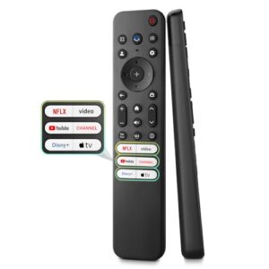 (Sem voz) Substituição apenas para TCL-Google-TV-Controle Remoto, Universal para Smart TV TCL 4K UHD HDR QD-MINI-LED QLED Smart TV (não para Android TV)
