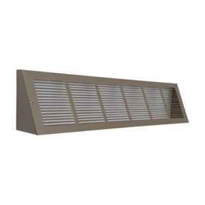 Serve para abertura de duto 30x6 | Grade de ar de retorno de placa de base triangular de aço da Handua | Fluxo de ar eficiente | Grade de cobertura de ventilação de registro de ar | Profundidade de 3