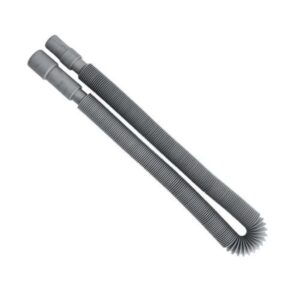 Sifão Tubo Extensivo 2,20m para Máquina de Lavar Roupa e Lava Louça - Plástico Cinza