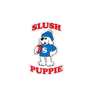 Slush Puppie Concession Restaurant Food Truck adesivo de vinil cortado 45,7 cm