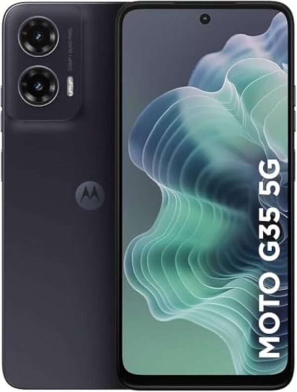 Smartphone Motor*ola Moto g75 5G - 256GB 16GB (8GB RAM+8GB Ram Boost) e 50MP So*ny Lytia 600 Camera Moto AI Ultrarresistencia militar - Preto