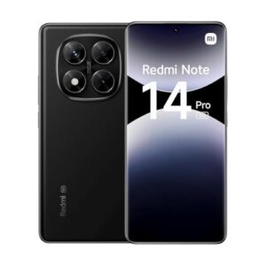Smartphone Xiaomi Redmi Note 14 Pro 5G Midnight Black (Preto) 8GB RAM 256GB ROM NFC [24090RA29G]