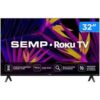 Smart TV 32" HD LED Semp 32R6610 Wi-Fi 3 HDMI 1 USB