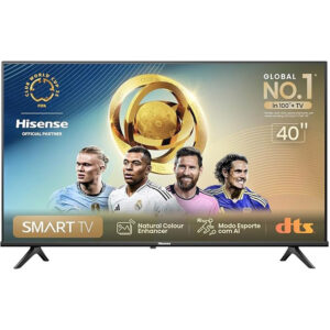 Smart TV 40 Hisense Full HD DLED VIDAA DTS-HD Dolby Audio