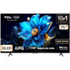 Smart TV 75” TCL QLED 4K Ultra HD 75P7K Google TV HDR10+ HDMI 2.1 Chromecast built-in Dolby