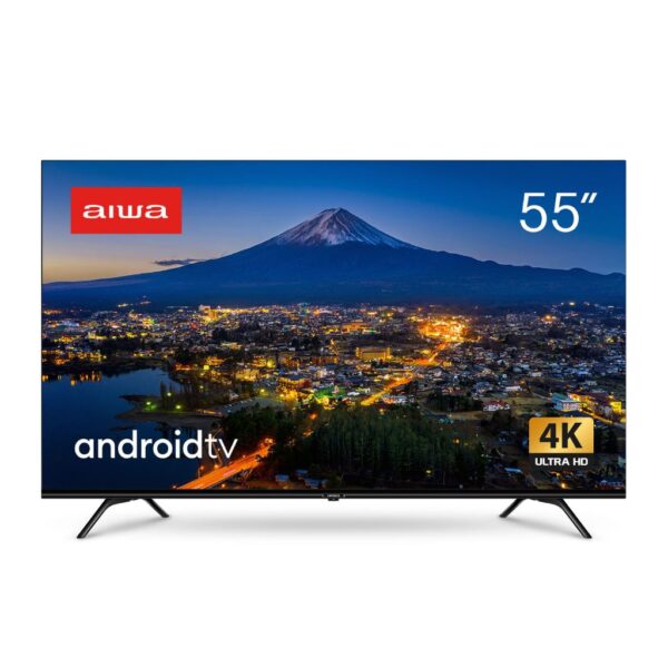 Smart Tv Aiwa 55 Android, 4k, Dolby Vision & Atmos - Aws-tv-55-bl-01 Bivolt