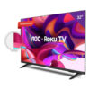 Smart TV AOC Roku 32 Dled HD Dolby Audio 32S5045/78G - Preto