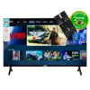 Smart Tv Led Coby Hdmi Usb Android 32'' + App De Canais Abertos CY3359-32FL