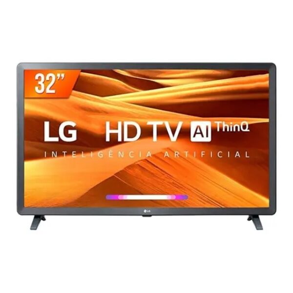 Smart TV LG 32 Led HD Usb Hdmi Wi-fi Bluetooth Hdr 10 ThinQ - 32LQ621CBSBAWZ - Bivolt